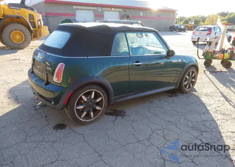2008 Mini Cooper S z USA, uszkodzony, nr VIN WMWRH33518TL96777